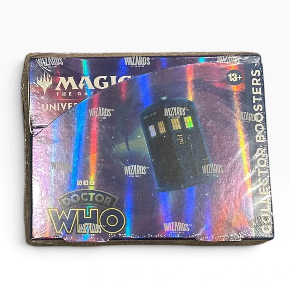Magic The Gathering Universes Beyond Doctor Who Collector Booster Box NEW